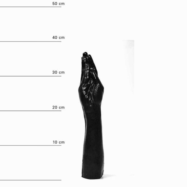 All Black Army Fist Dildo 37 x 7