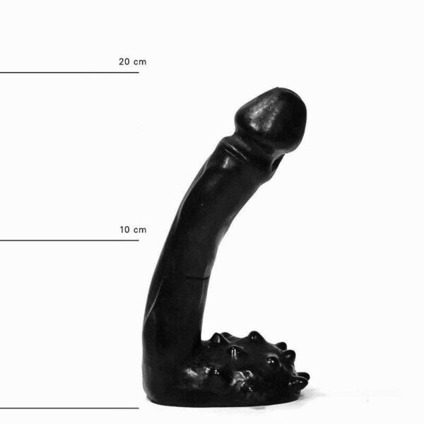 All Black Burkhard Dildo 18 5 x 3