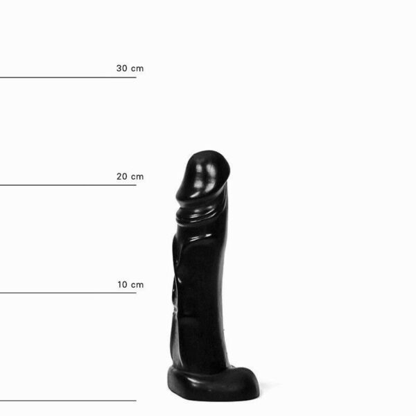 All Black Heiko Dildo 22 x 4 5