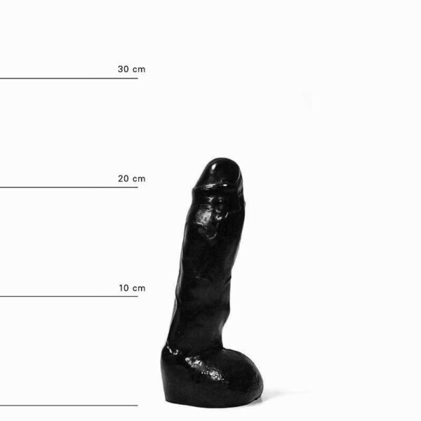 All Black Hot Dildo 22 x 4 5