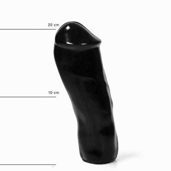 All Black Kevin Dildo 20 x 6