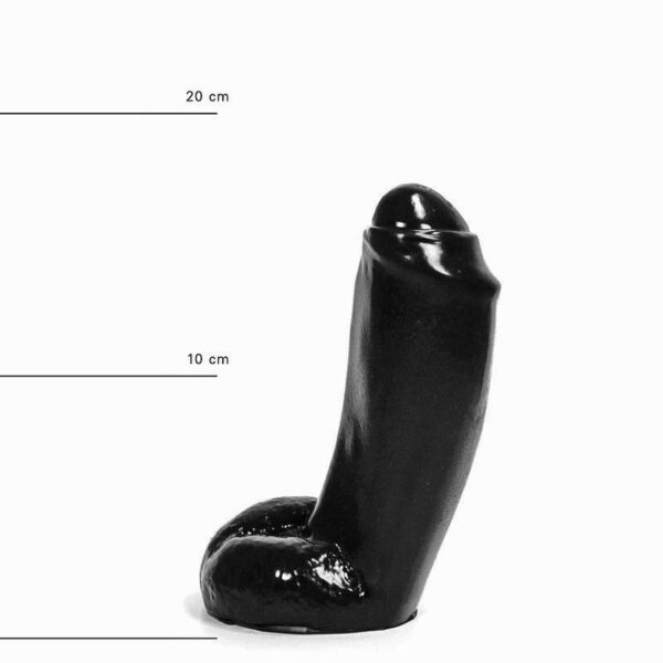 All Black Rene Dildo 18 x 5 5