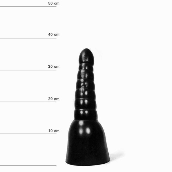 All Black Status Dildo 34 x 11