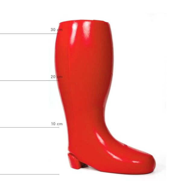 All Red Dildo Steifer Stiefel 31 x 12 5