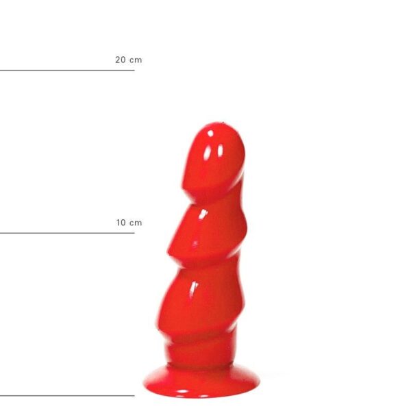 All Red Eichel Trio Dildo 17 x 5