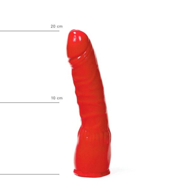 All Red Friedrich Dildo 20 x 4 5