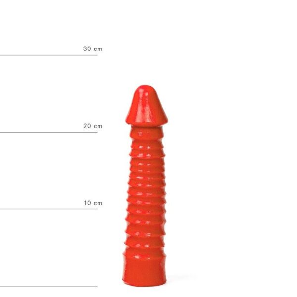 All Red Head Dildo 26 x 5