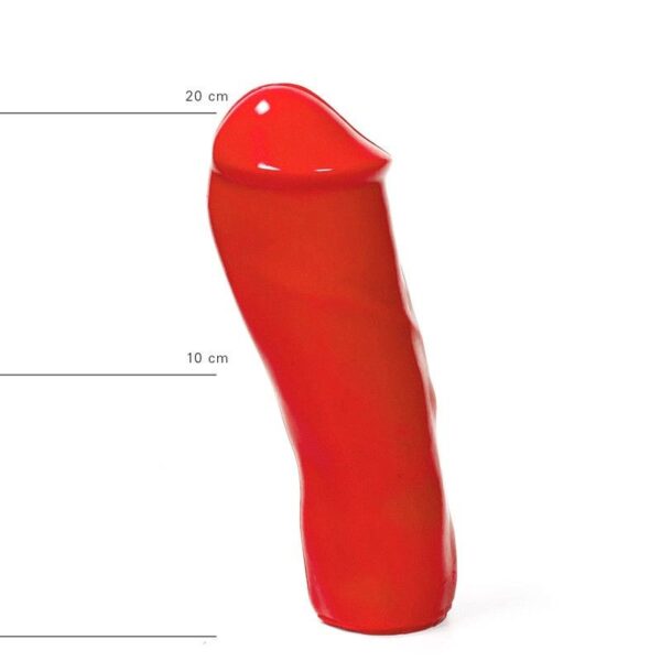 All Red Kevin Dildo 20 x 6