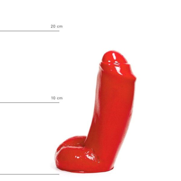 All Red Rene Dildo 18 x 5 5