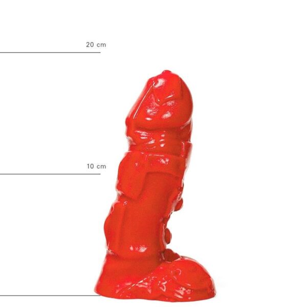 All Red Udo Dildo 18 x 4