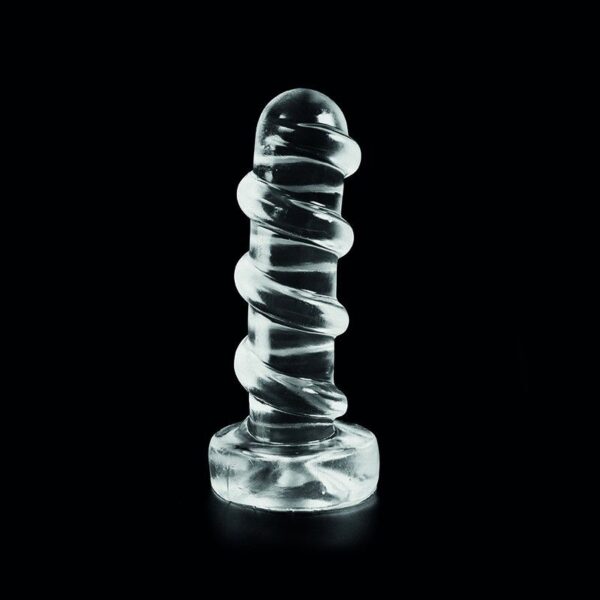 DC Spiral Dildo transparent 29 x 7