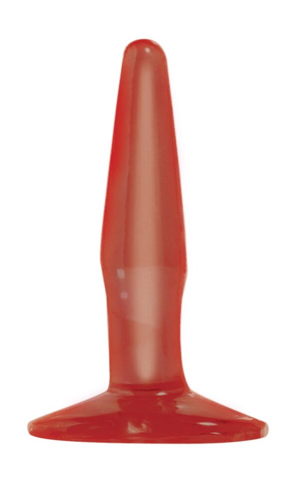 PD4260 15 Pipedream Basix Mini Butt Plug Red