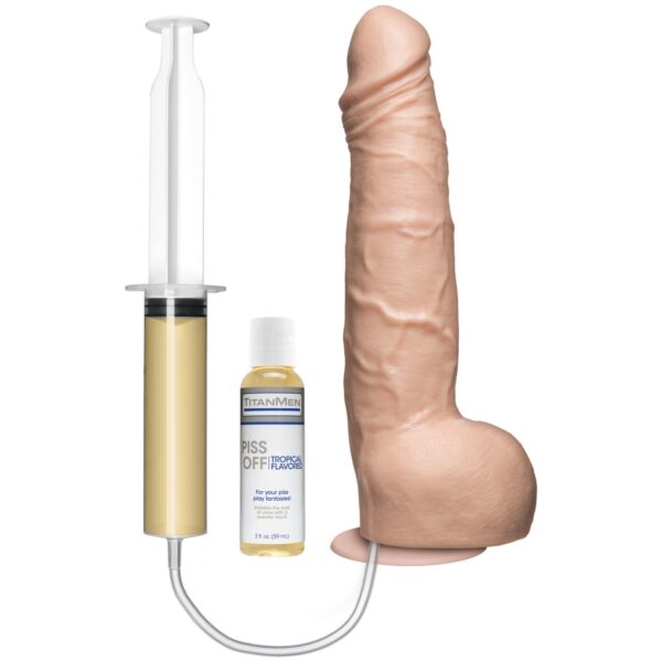 Realistischer Dildo Spritzer vanille 26 x 5