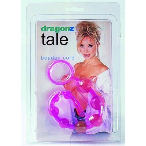 dragonz tale anal kugel kette pink 30cm