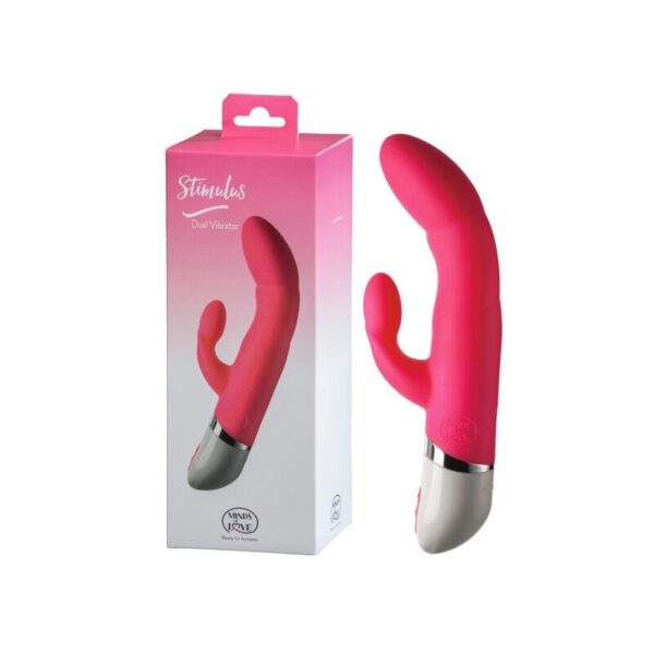 vibrator minds of love stimulus dual pink