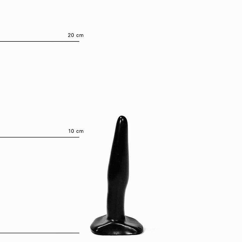 All Black Mini Willy Dildo 12 x 2 5