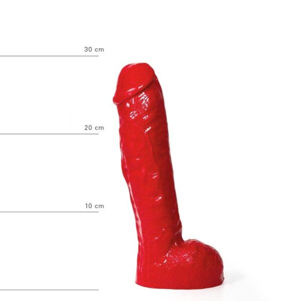 All Red Karsten Dildo 29 x 5 5