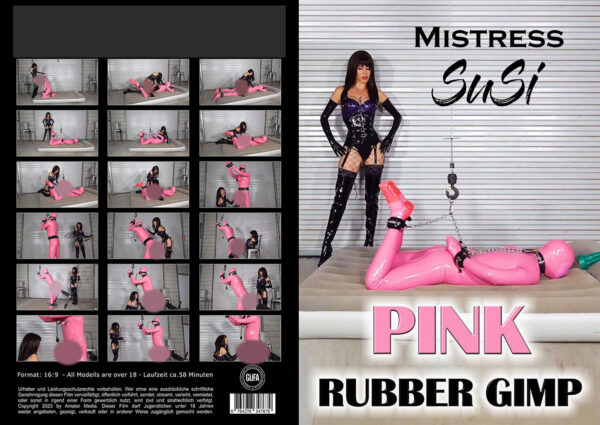 Mistress Susi - Pink Rubber Gimp