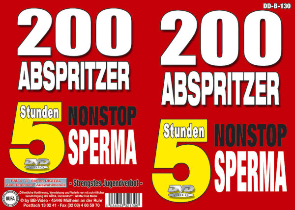 200 Abspritzer - 5 Stunden