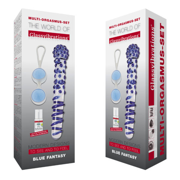 Blue Fantasy, Intensiv-Kugeln & AQUA Intim BioMed Glide 4ml