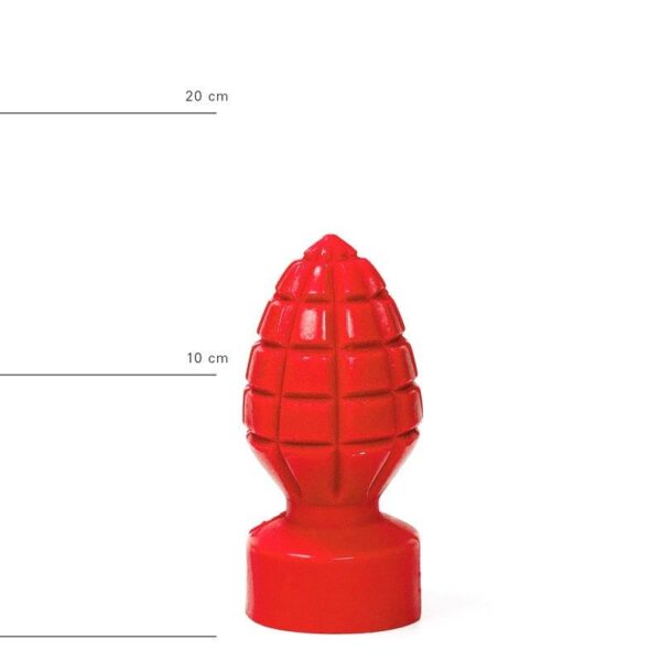 All Red Andreas Buttplug 15 x 6 cm