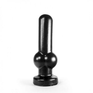 Dildo Big Balls schwarz 18 x 4 cm 1280x1280