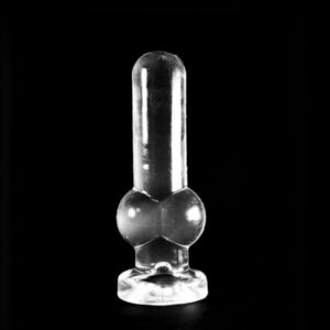 Dildo Big Balls transparent 18 x 4 cm 1280x1280