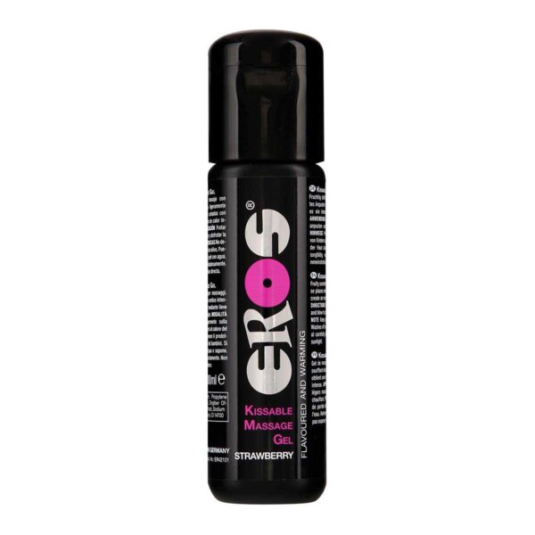 EROS Kissable Massage Gel - STRAWBERRY 100 ml