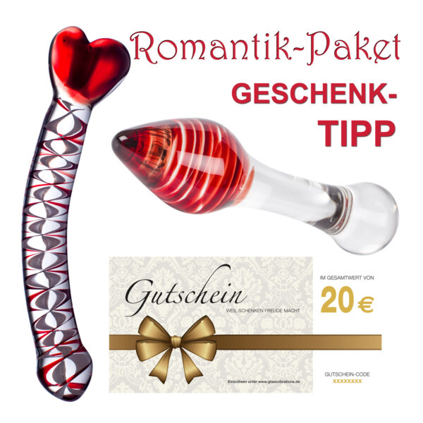 ROMANTIK-Paket, incl. 20,-  Gutschein