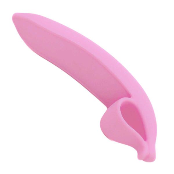 Bananen-Dildo aus Silikon 15,5 CM