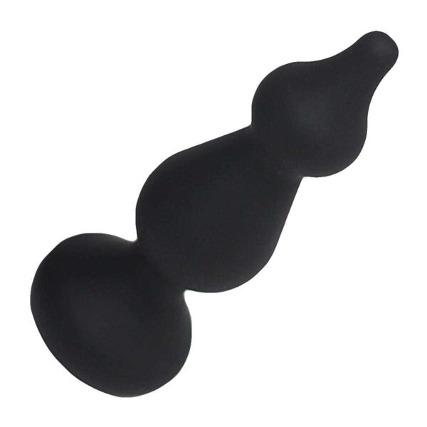 Silikon-Analdildo Black Chessy S 10 CM