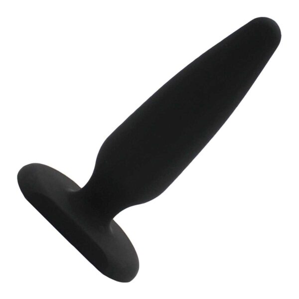 Buttplug aus Silikon Black Booty 13,6 CM