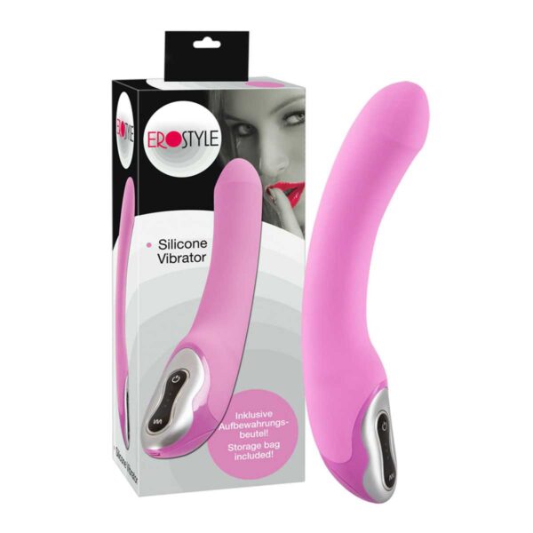 Silicone Vibrator Erostyle Rosa