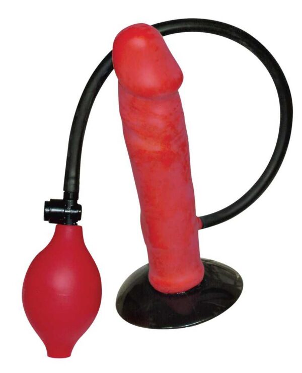 Aufpumpbarer Anal-Dildo Red Balloon Rot