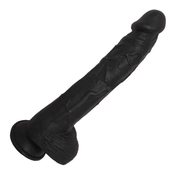 XXL Dildo Long John Schwarz 34,5 cm