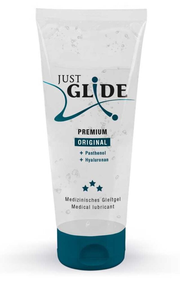 Just Glide Premium Gleitgel mit Hyaluron und Panthenol 200 ml