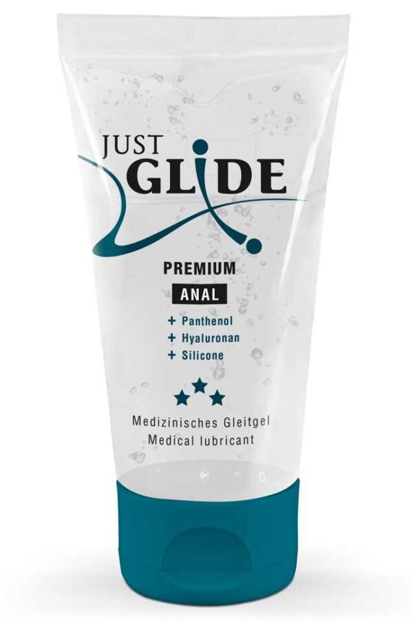 Just Glide Premium Anal Gleitgel mit Hyaluron und Panthenol 50 ml