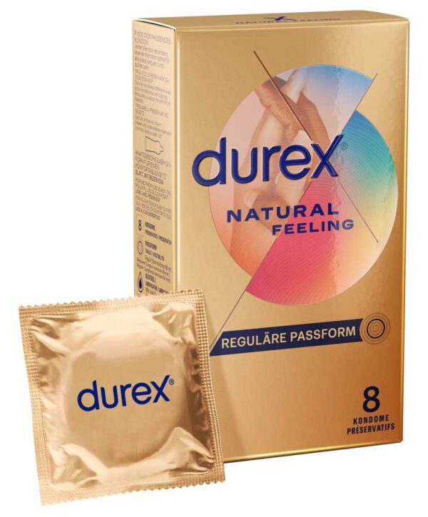 Durex 8 Natural Feeling Kondome 56 mm