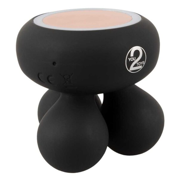 Auflegevibrator Warming Mini Massager Cupa Schwarz