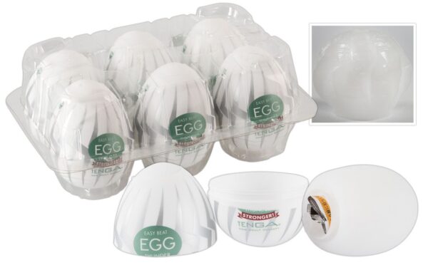 Tenga Egg Thunder 6er