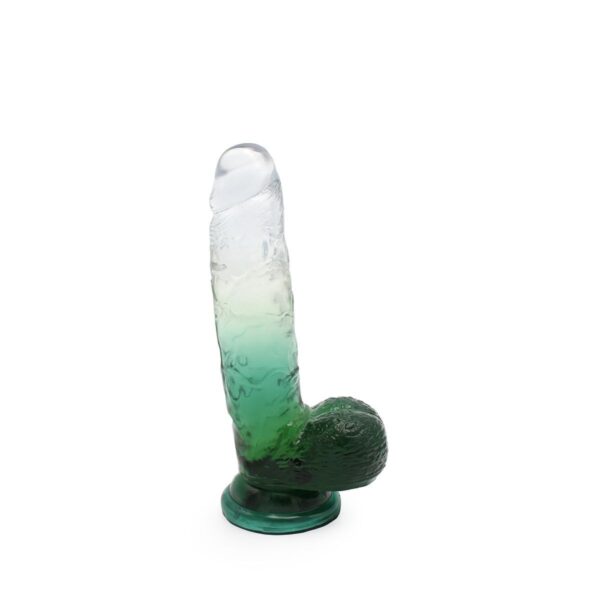 Dildo Diamond Green 21,5 x 4,3 cm