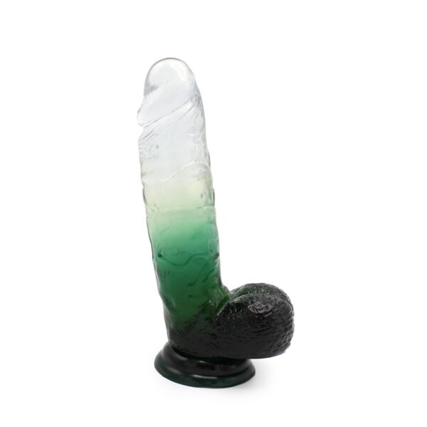 Dildo Diamond Green 25 x 5,5 cm