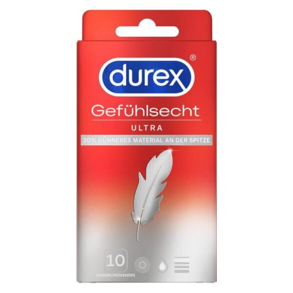 DUREX Gefühlsecht Ultra 10 Kondome