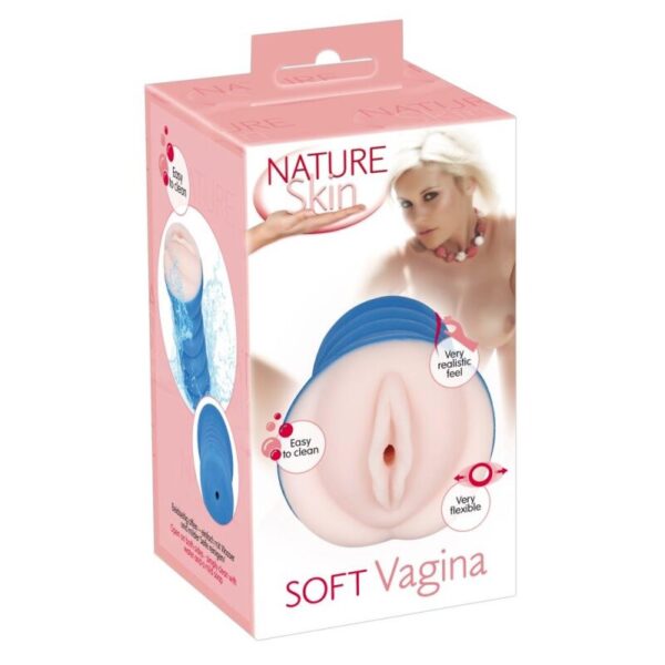 Nature Skin Soft Vagina Masturbator mit Lustöffnung