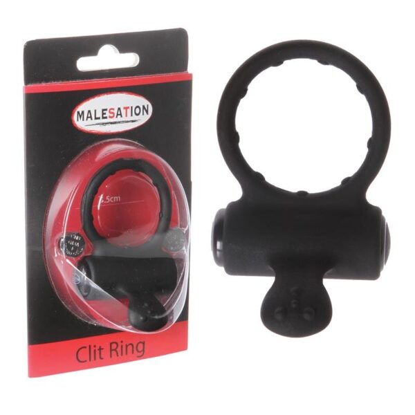 Penisring MALESATION Clit Ring mit Vibartion