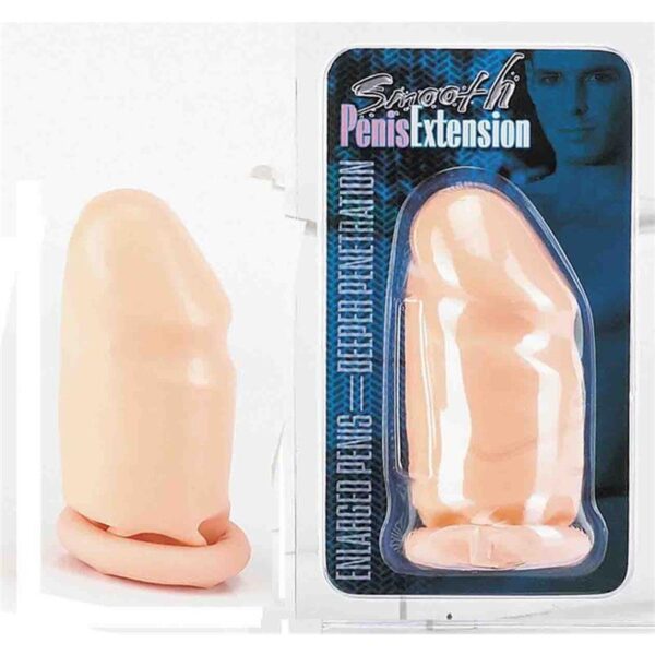 Smooth Latex Penis Extension (7cm)