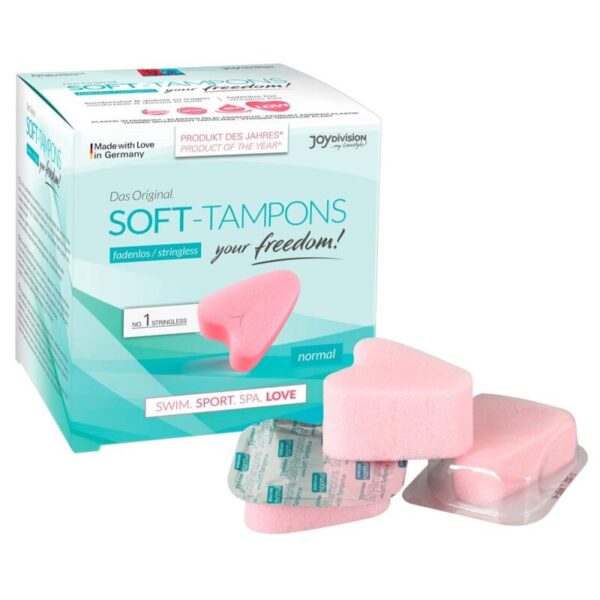 Joydivision Soft Tampons normal 3 Stück, fadenlos