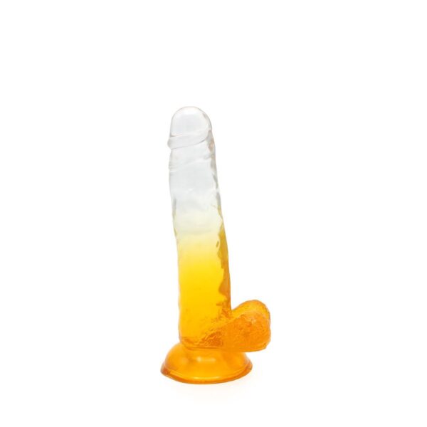 Dildo Diamond Yellow 20 x 3,2 cm