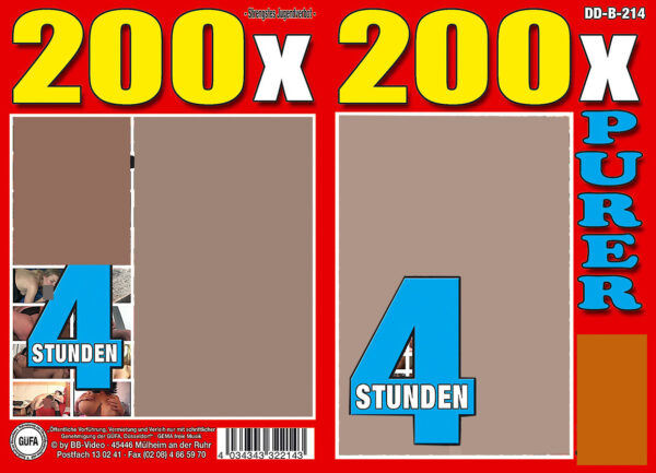 200x purer Sex