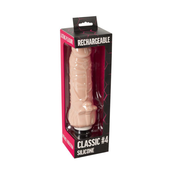 Classic Silicone Vibrating Cock #4 Phil